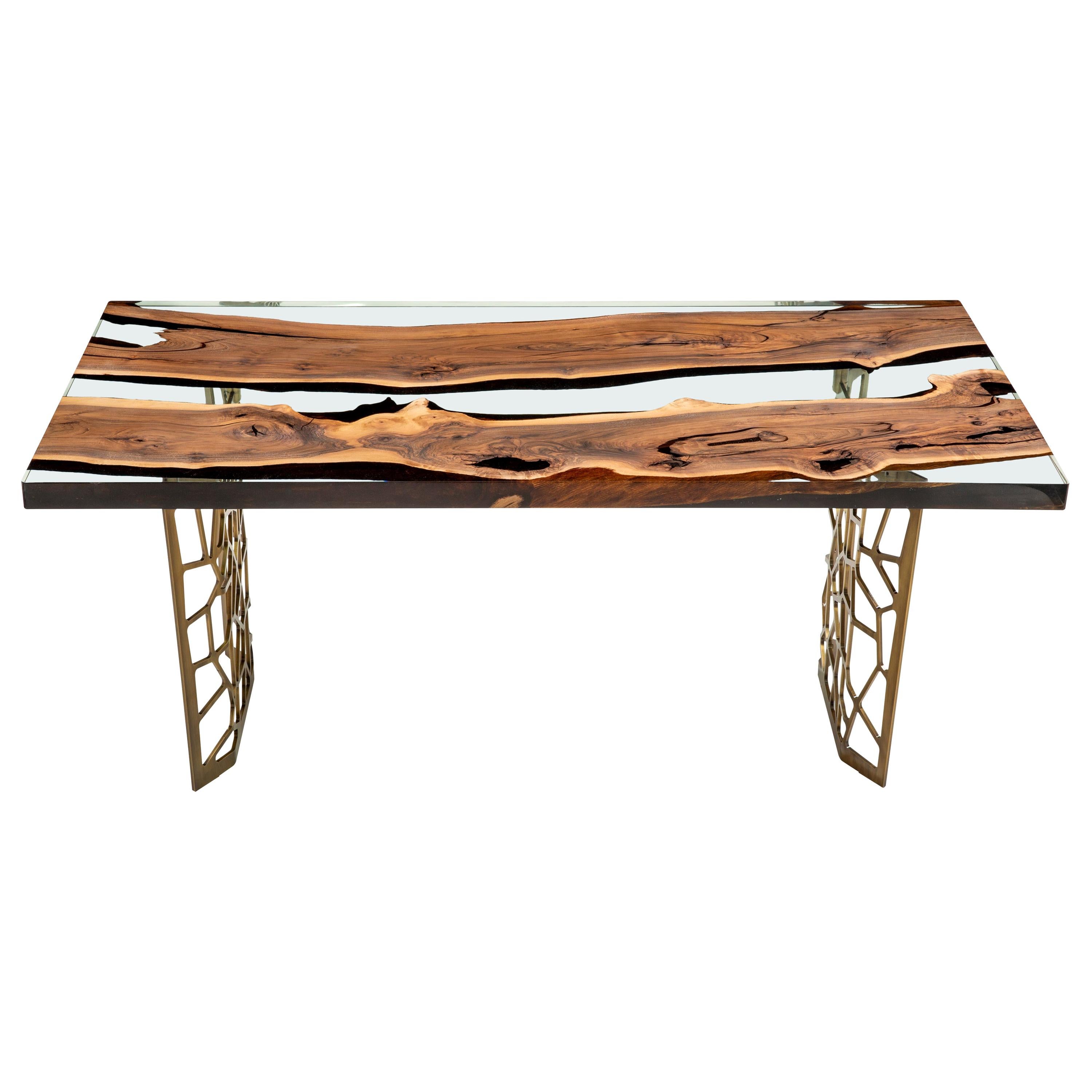 Hudson 180 Epoxy Resin Coffee Table For Sale at 1stDibs