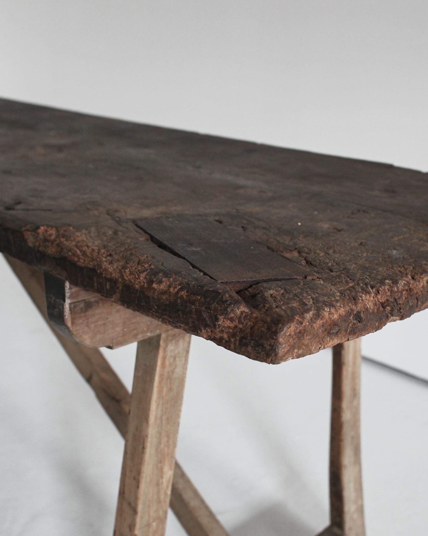 Chestnut Primitive 18th /19th Ceentury Catalan Dinning Table