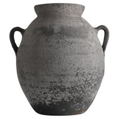 Pot/vase à Cosi catalan primitif 18ème noir