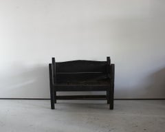 Primitive 18Th C. Wabi Sabi Portuguese Chestnut Bench