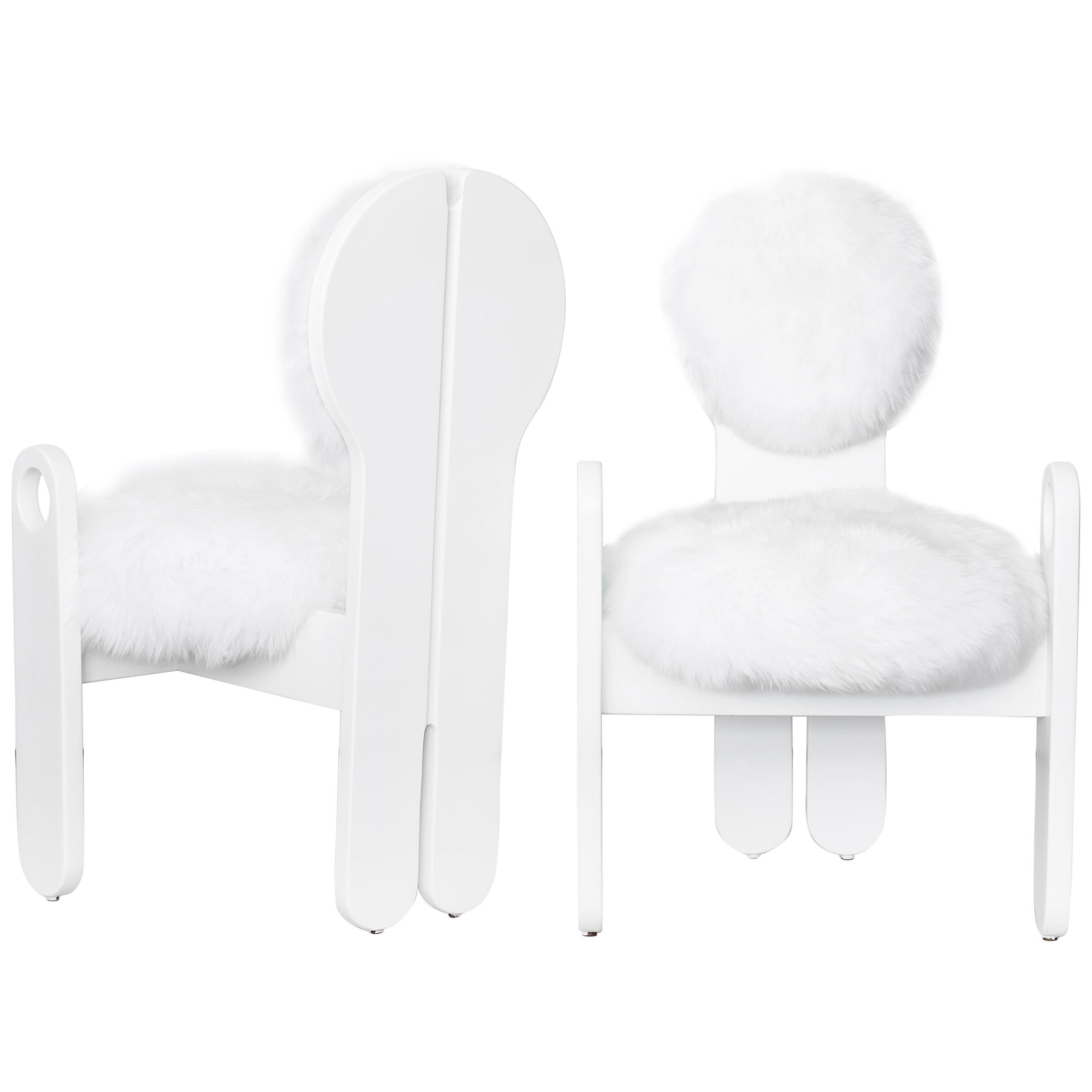 Primitive 1970s Eastern European Chairs