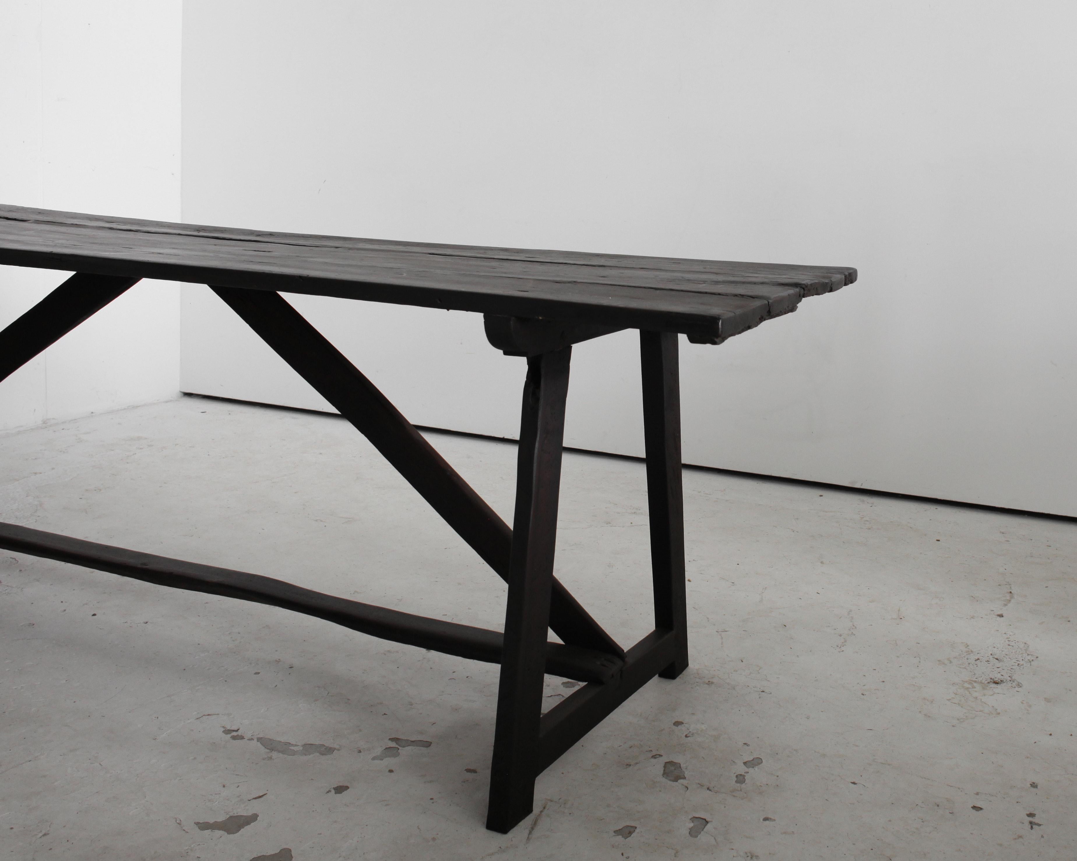 Primitive 19Th C. Catalan Dinning Table 2