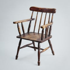 Primitive 19th Century Irish Hedge Chair