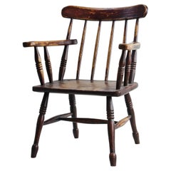 Primitive 19th Century Irish Hedge Chair