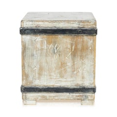 Primitive 19th Century Tabletop Butcher Block