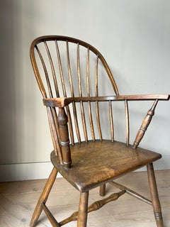 Primitive 19th century Windsor chair