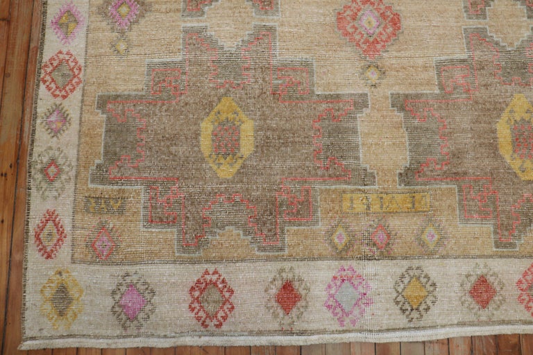 20th Century Colorful Turkish Kars Anatolian Corridor Rug For Sale at ...