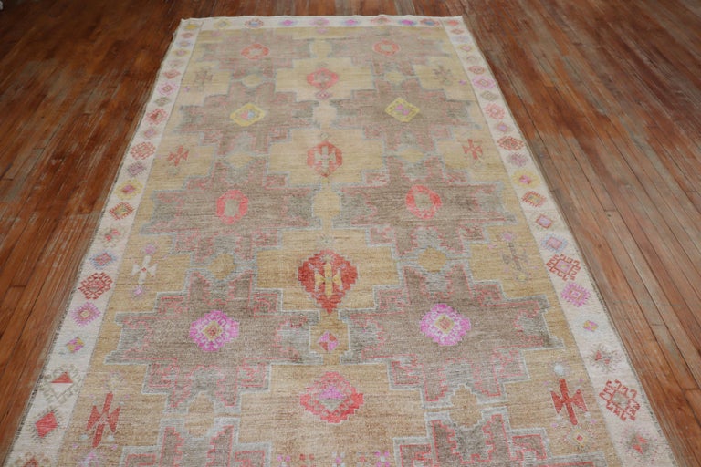 20th Century Colorful Turkish Kars Anatolian Corridor Rug For Sale at ...