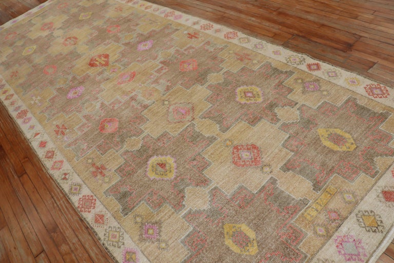 20th Century Colorful Turkish Kars Anatolian Corridor Rug For Sale at ...