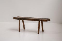 Primitive 20th Century Wabi Sabi Bench