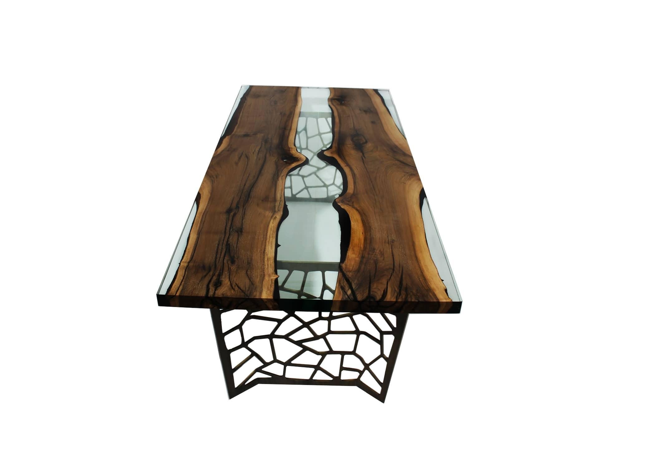 Primitive 220 Epoxy Resin Dining Table with Voronoi Base For Sale at ...