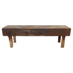 Primitive 3 Drawer Work Bench c1920