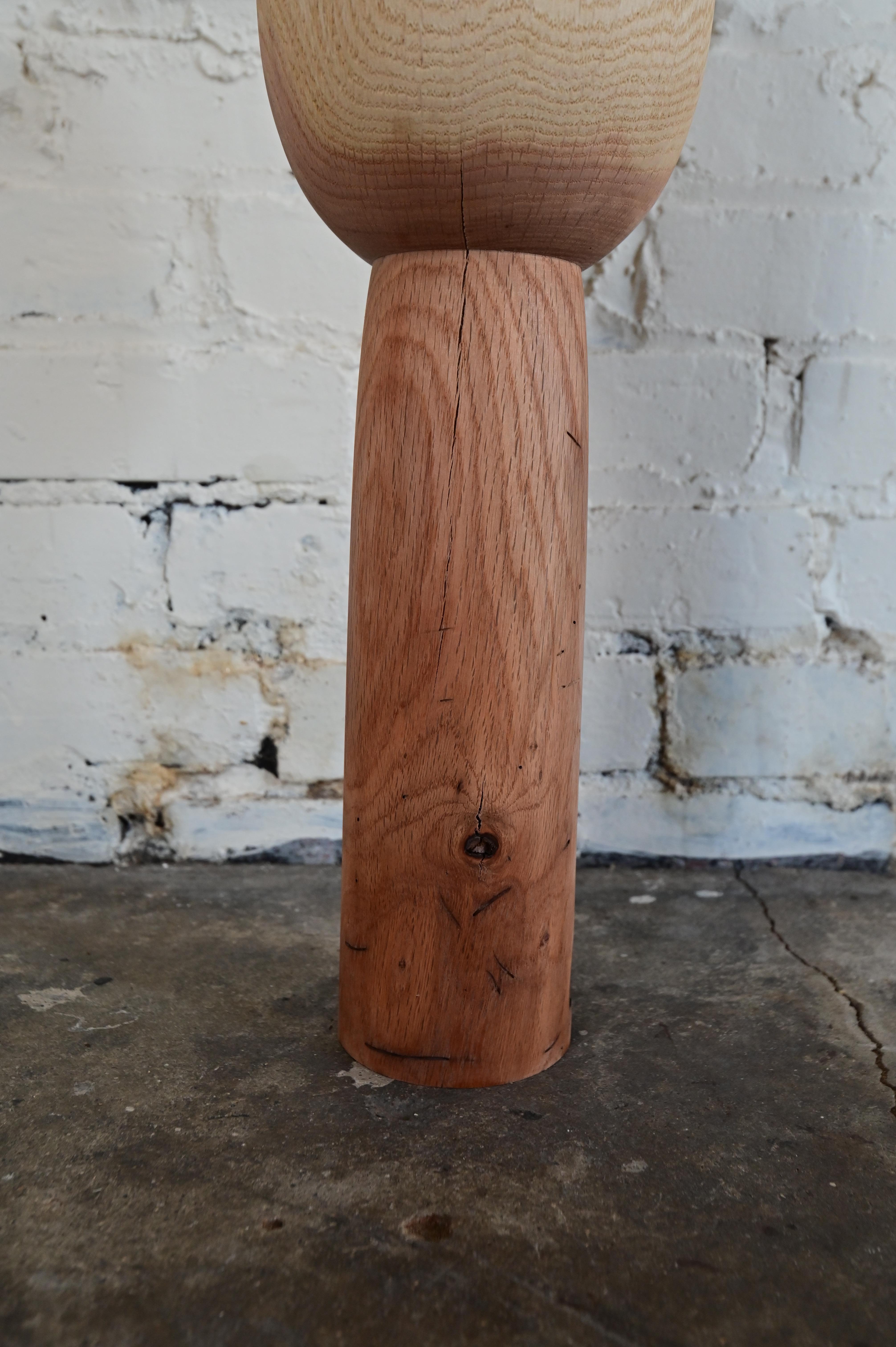 Primitive abstrakte Holzskulptur-Objekt (amerikanisch) im Angebot