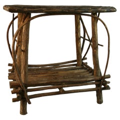 Primitive Adirondack Wood Table