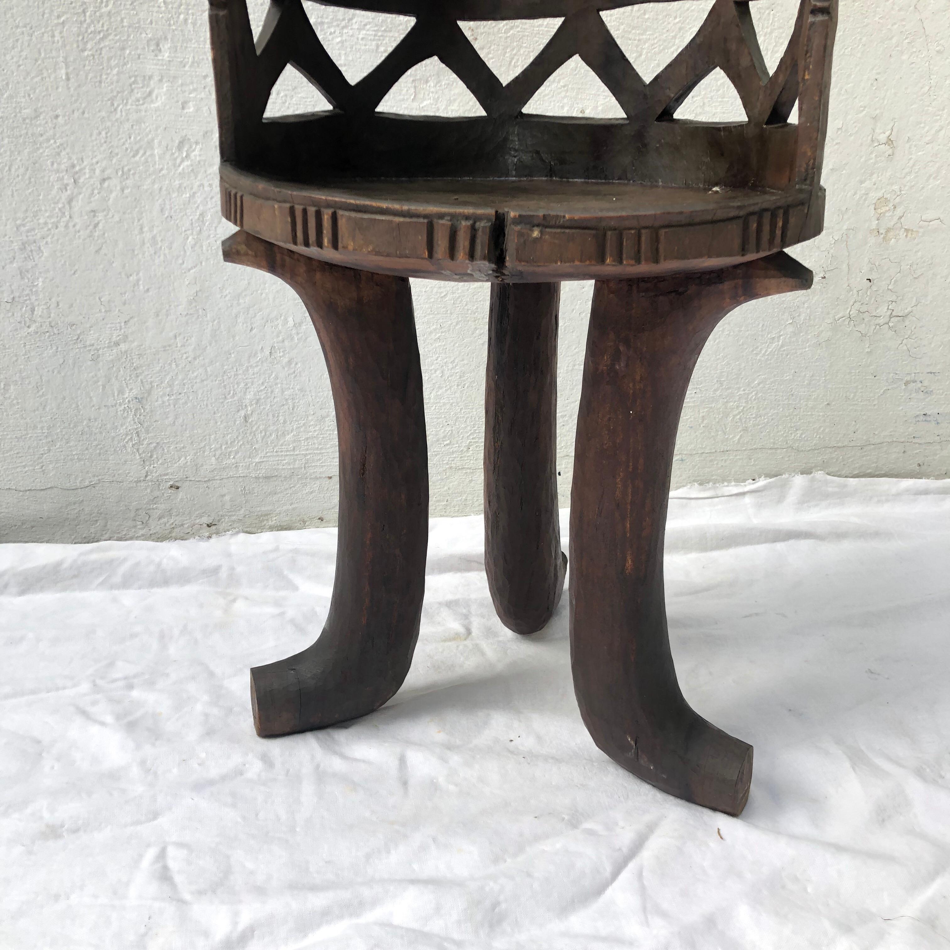 Primitive African Chair 1