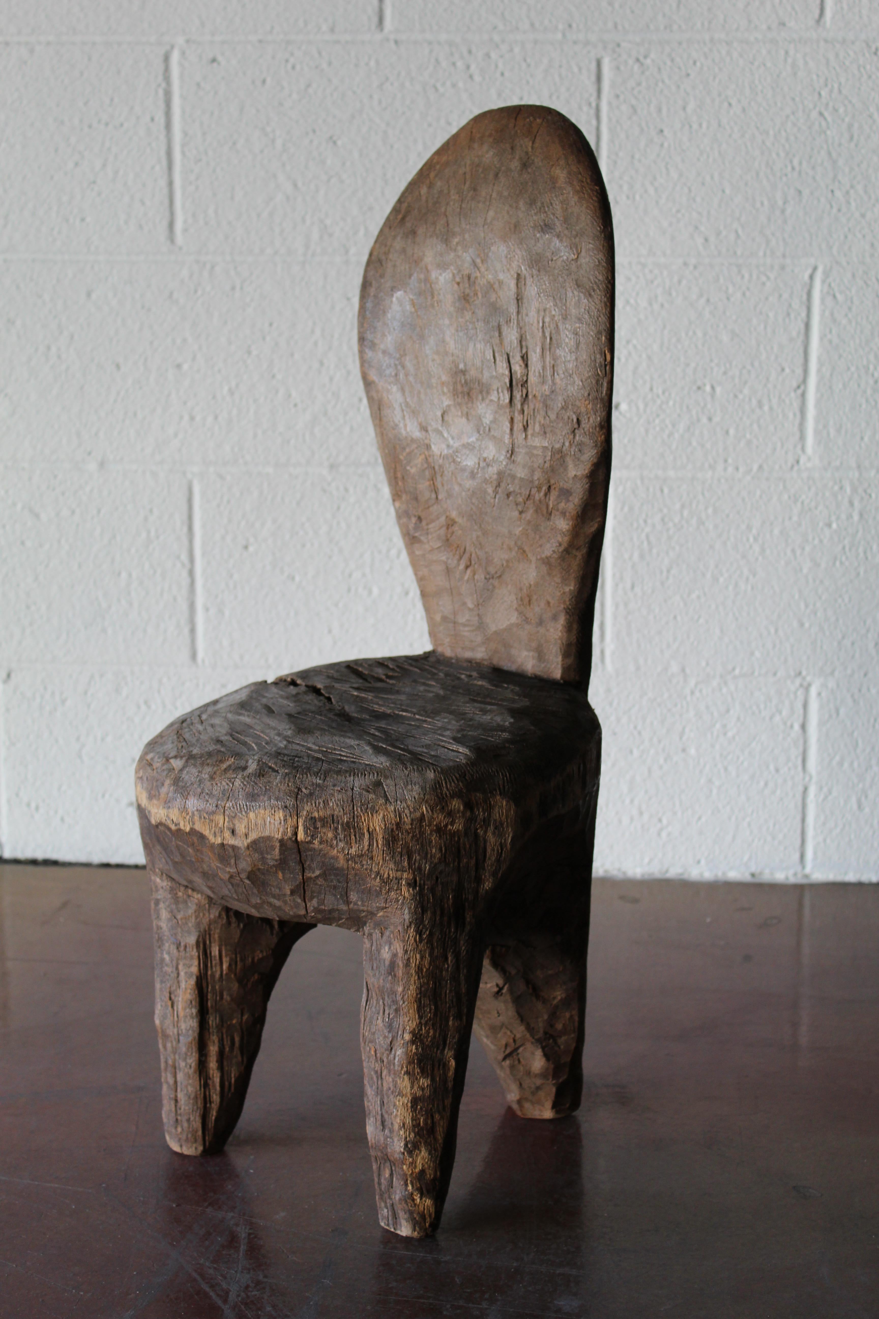 20th Century Primitive African Child's Chair