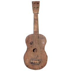 Antique Primitive American Folk Art Violin