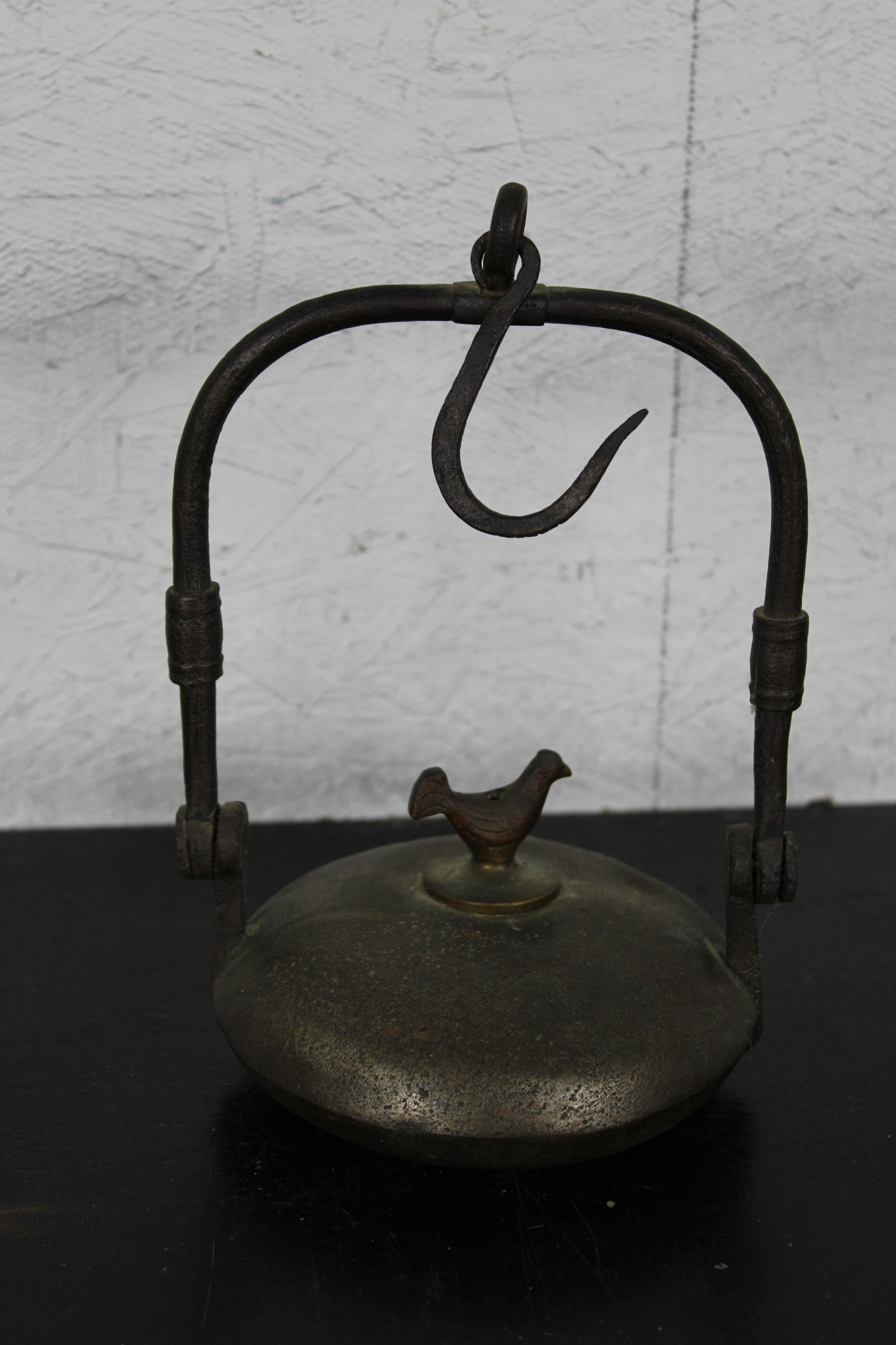 antique whale oil lamp