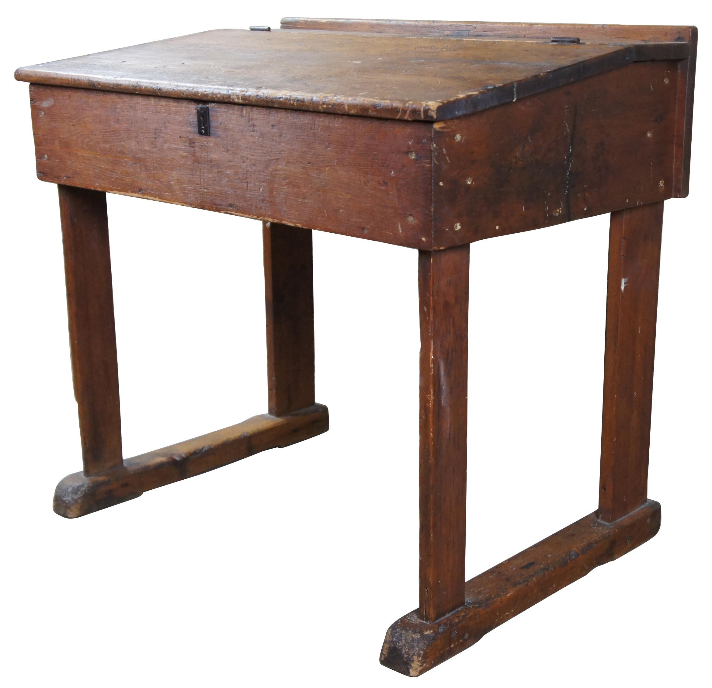 primitive plantation desk