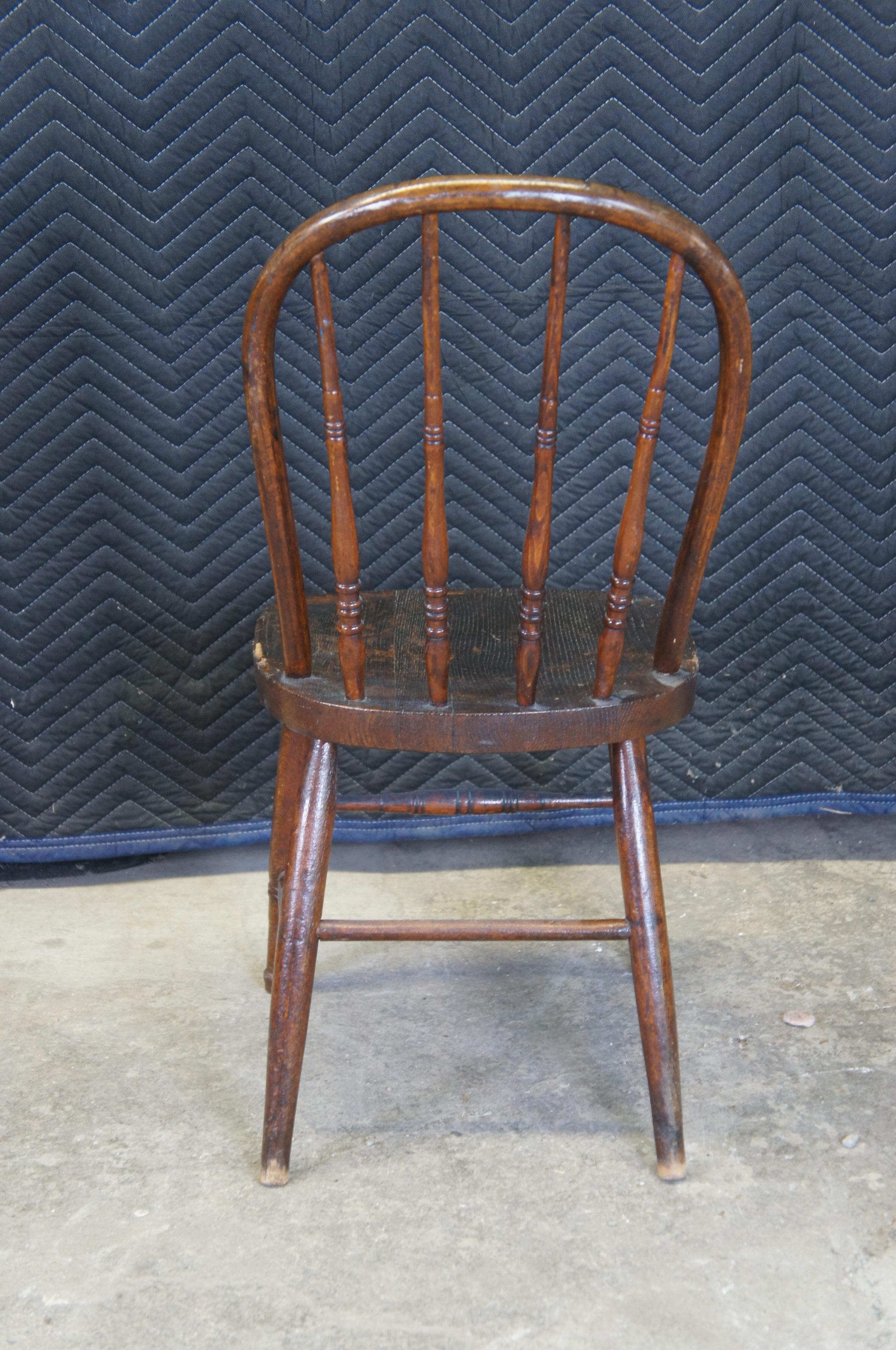 american spindle back chairs