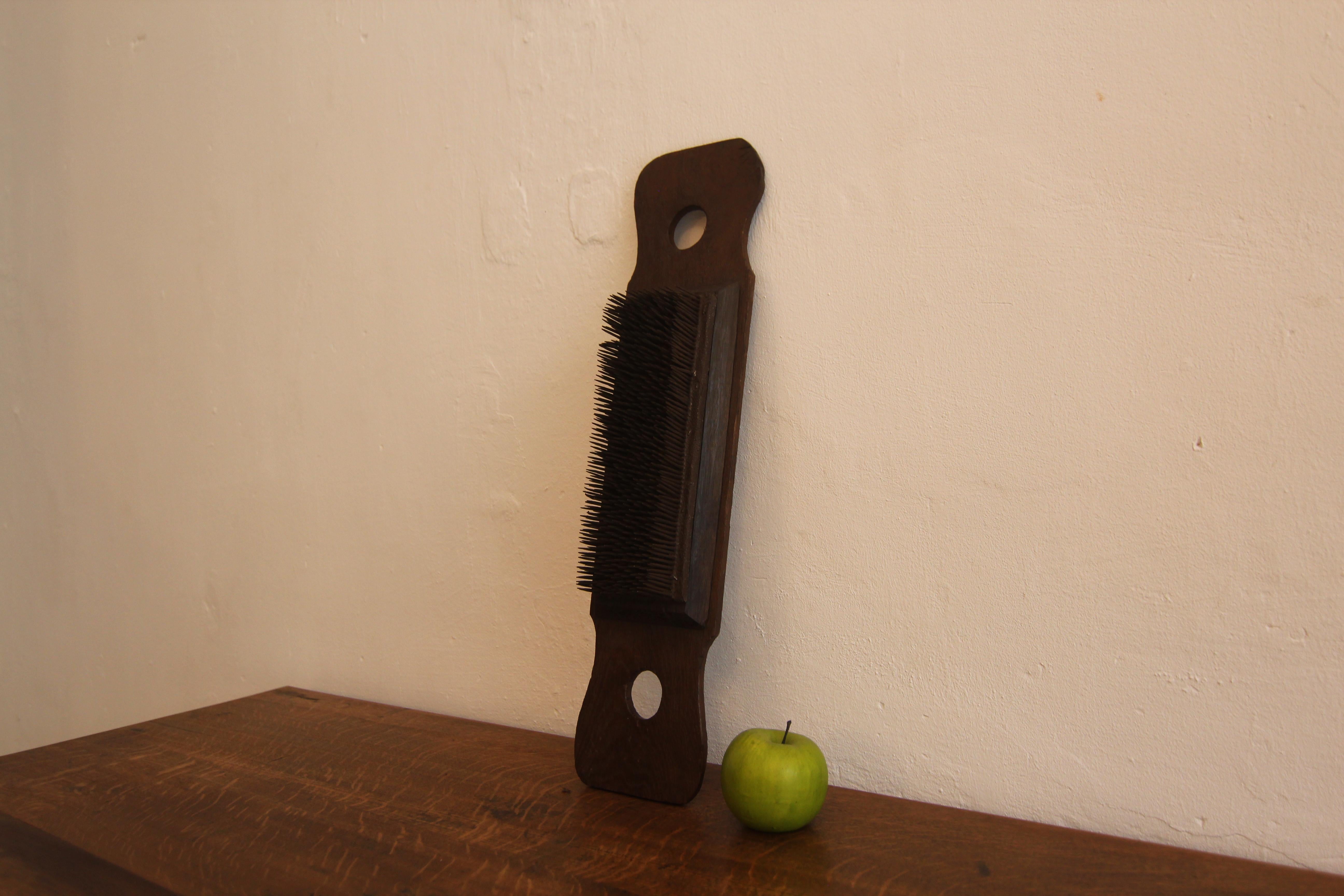 Primitive Antique Flax Comb For Sale 6
