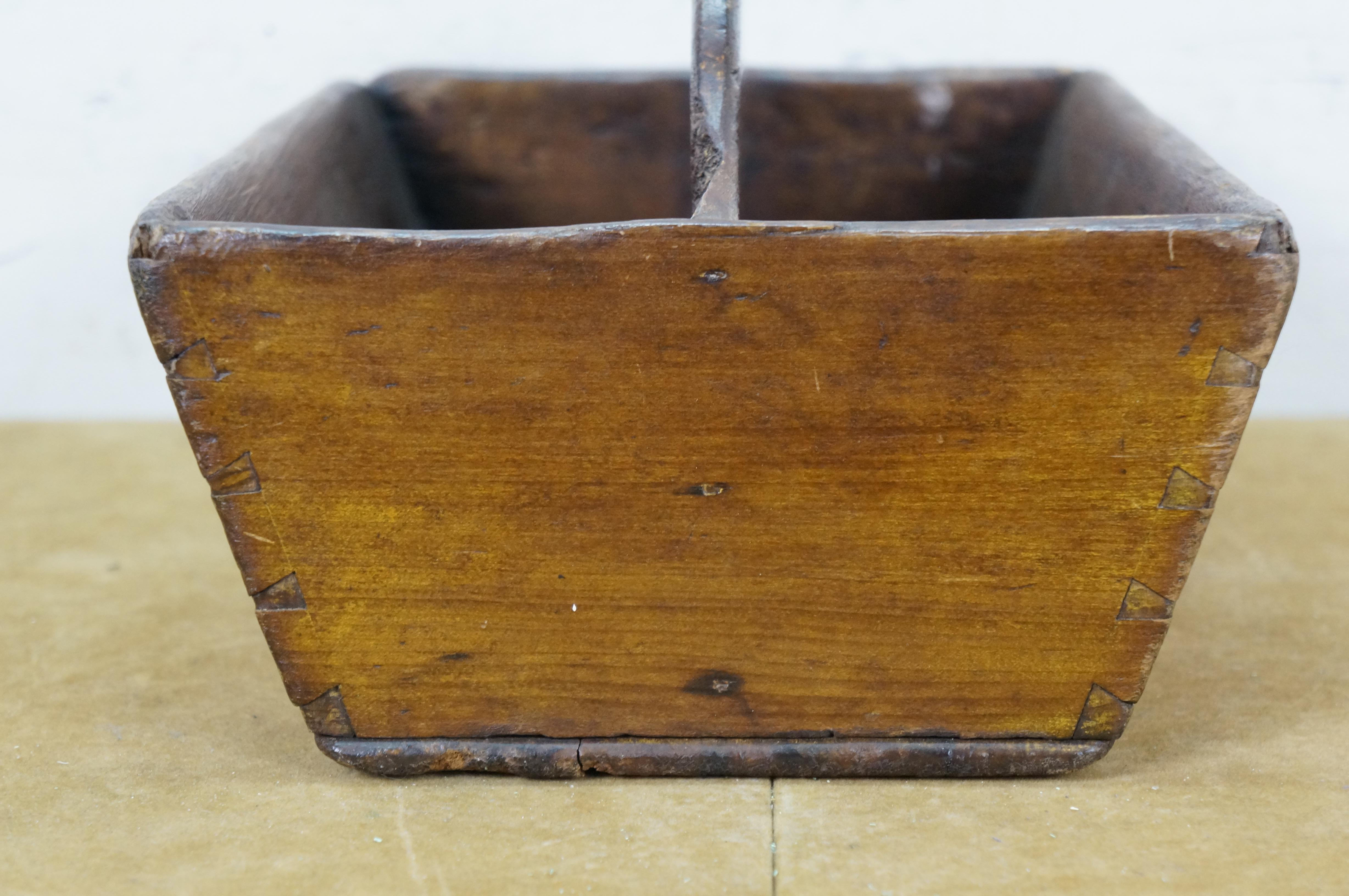 Quercia Vassoio portaposate con coda di rondine in Oak Oak, vassoio portacoltelli, cassetta degli attrezzi, 13
