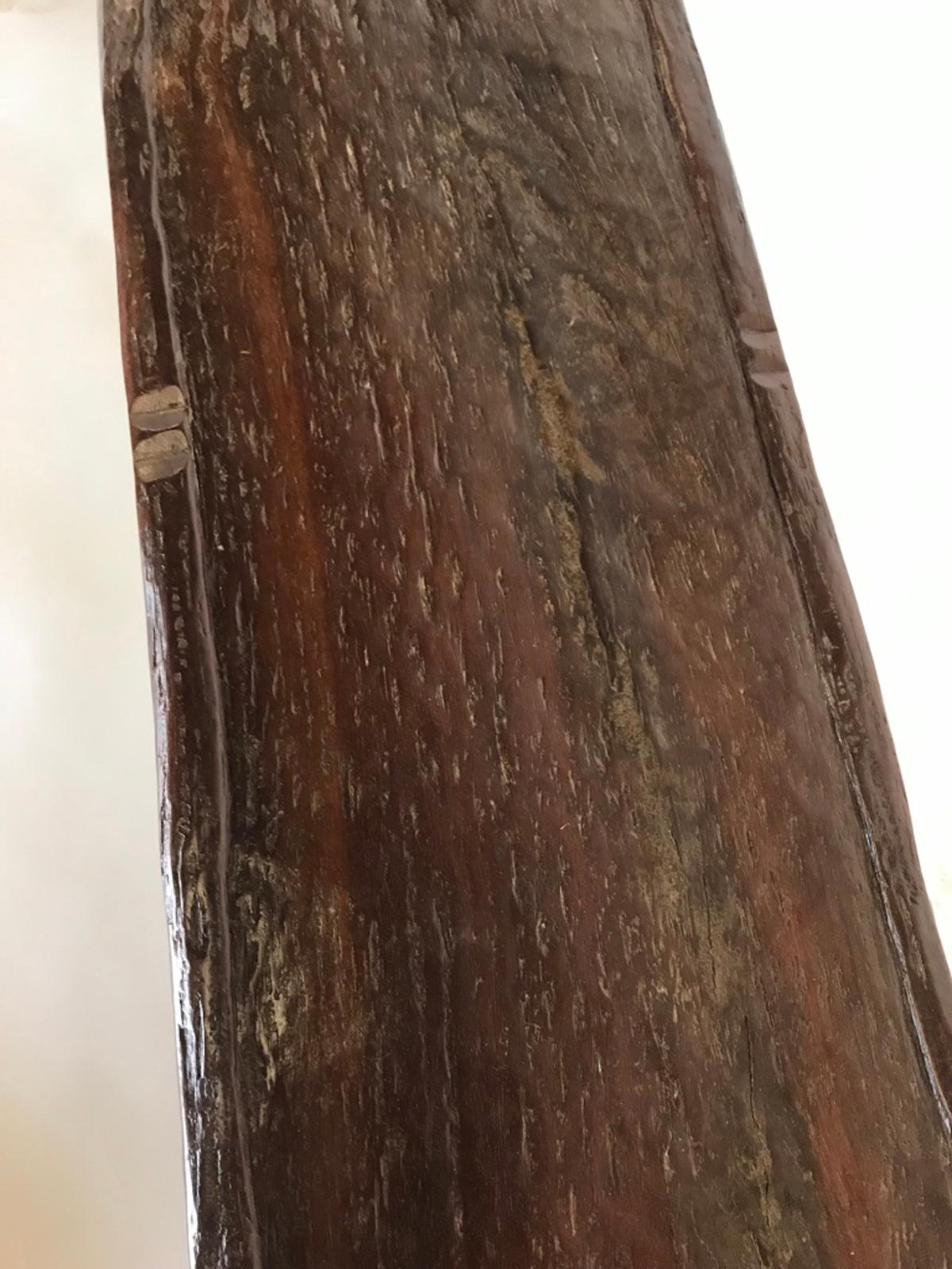 Primitive Antique Senufo Bed with Headrest In Good Condition In Los Angeles, CA