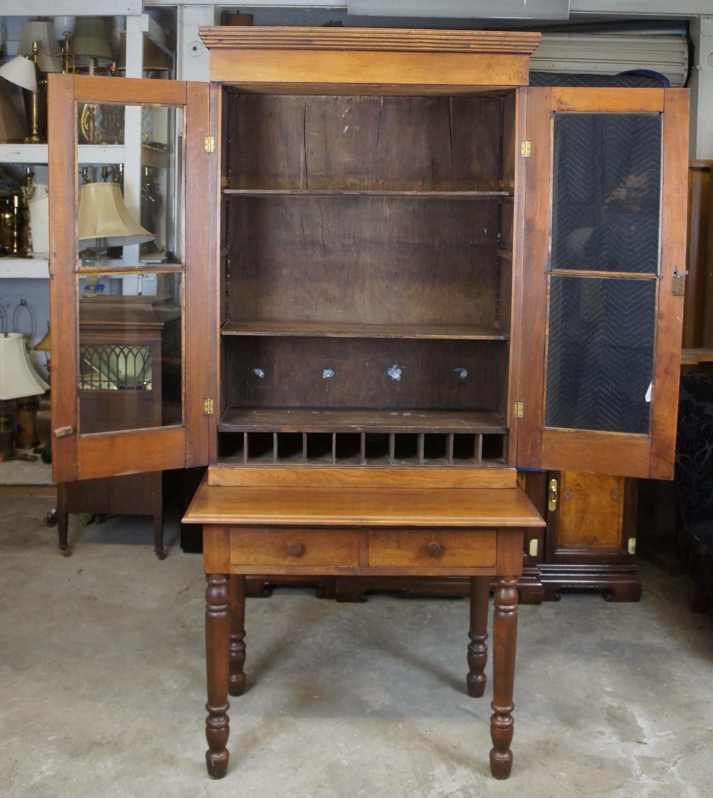 primitive plantation desk