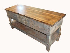 Primitive Antique Work Bench or Console