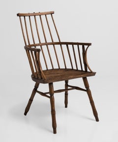 Primitive Ash Stick Chair, England, 18th Century