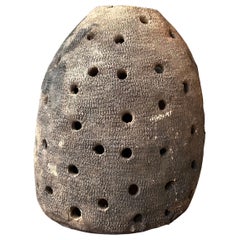 Primitive Beehive Terracotta Heater From Mexico, Circa 1950´s
