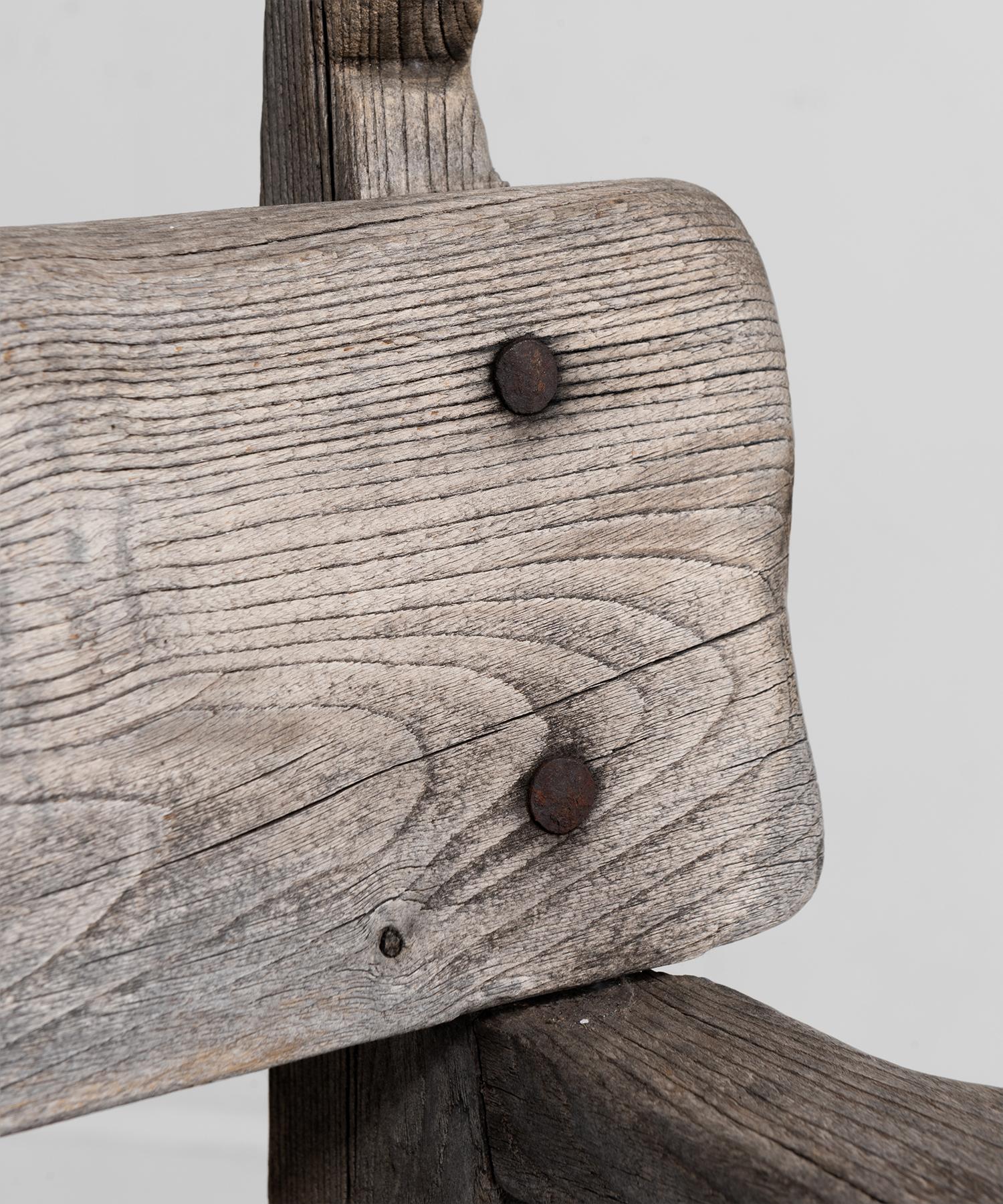 primitive benches