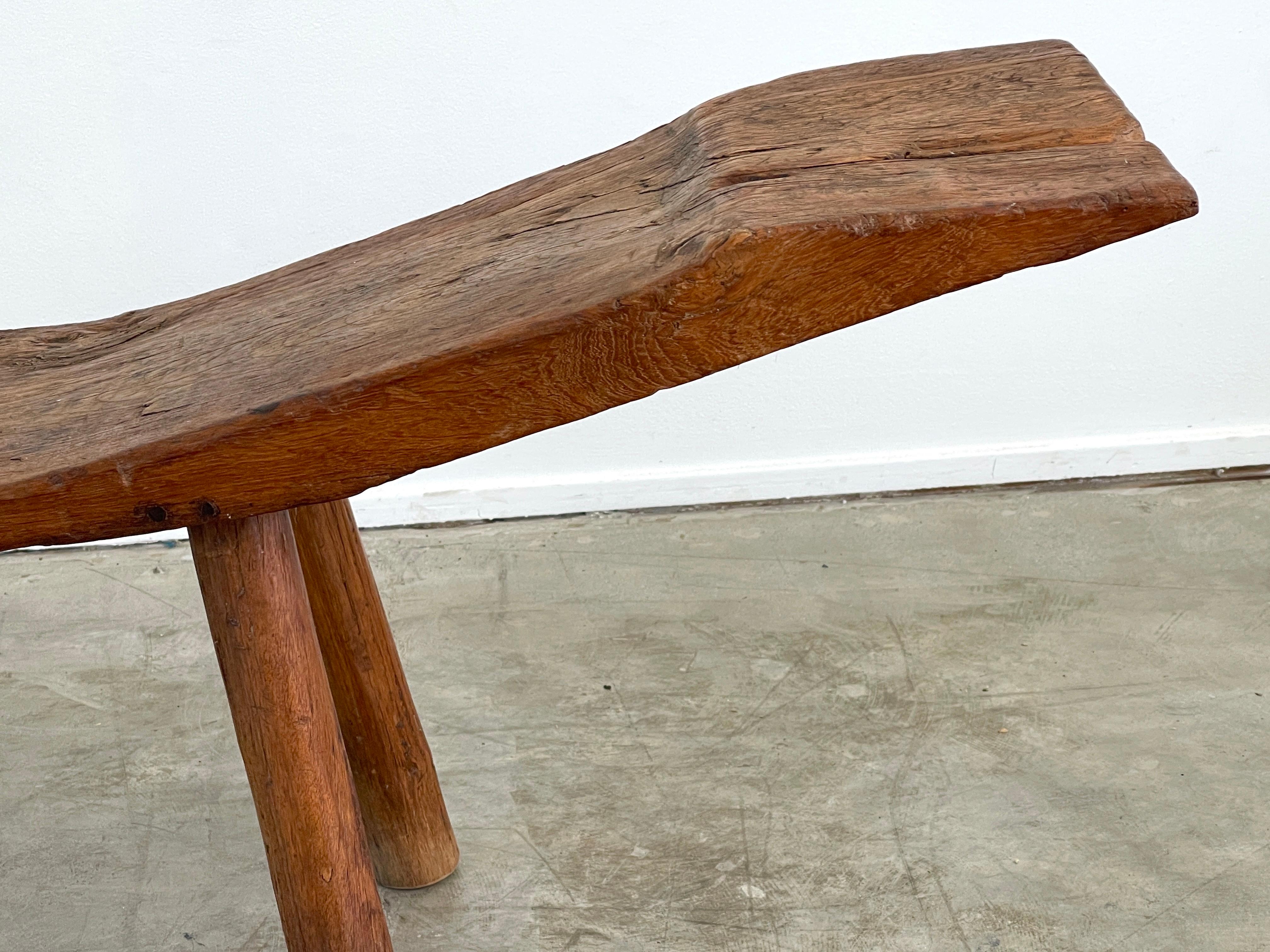 Mid-20th Century Primitive Bench For Sale