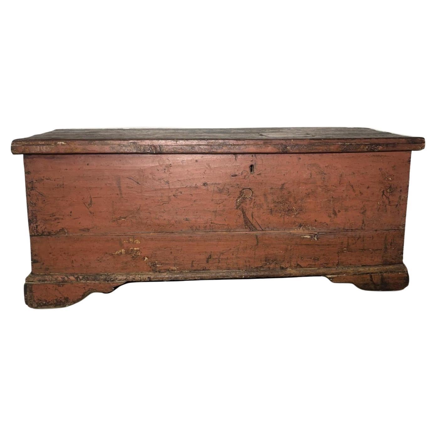 Rustic Blanket Chest