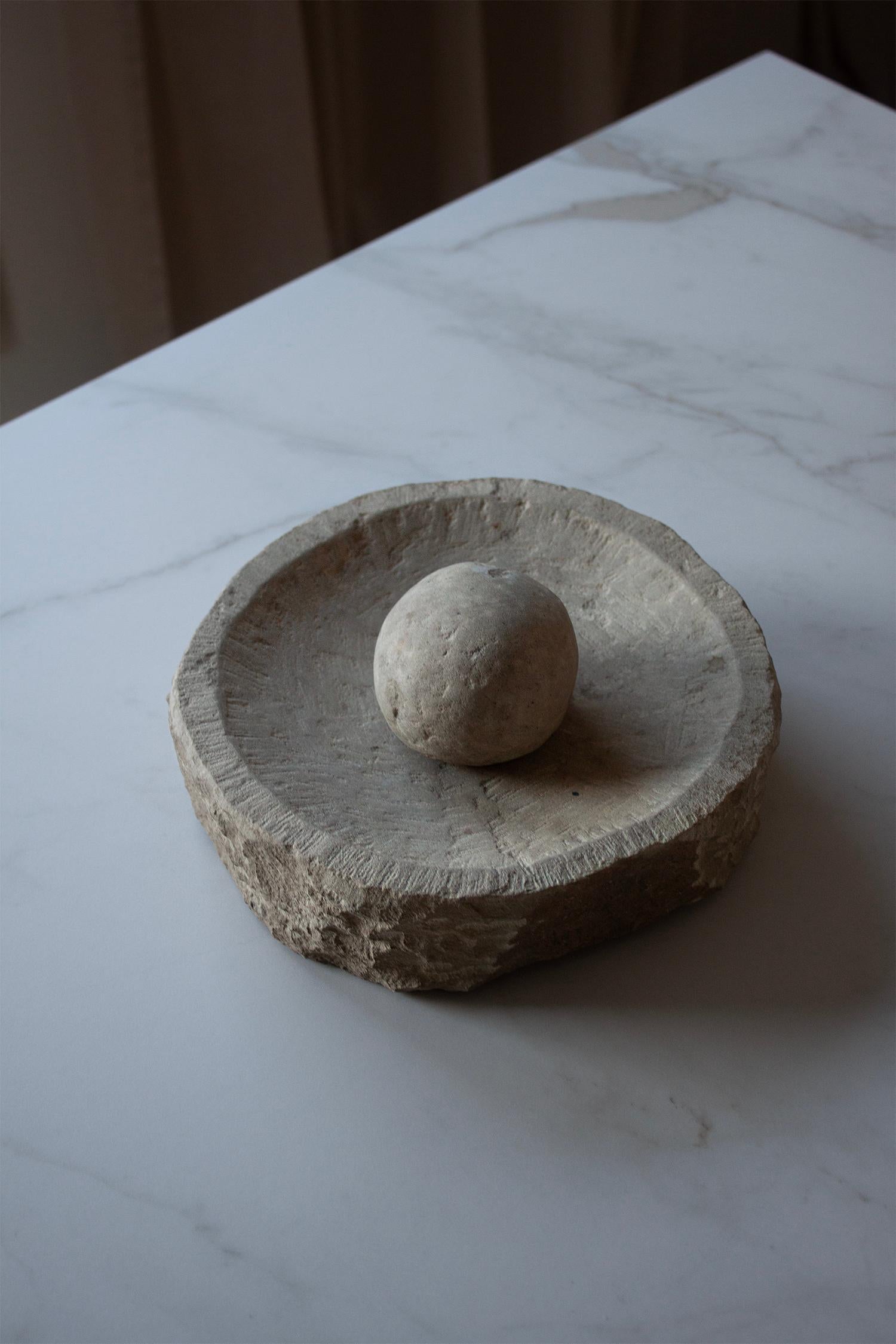 Primitive Bolivian Hand Carved Stone Grinder 1