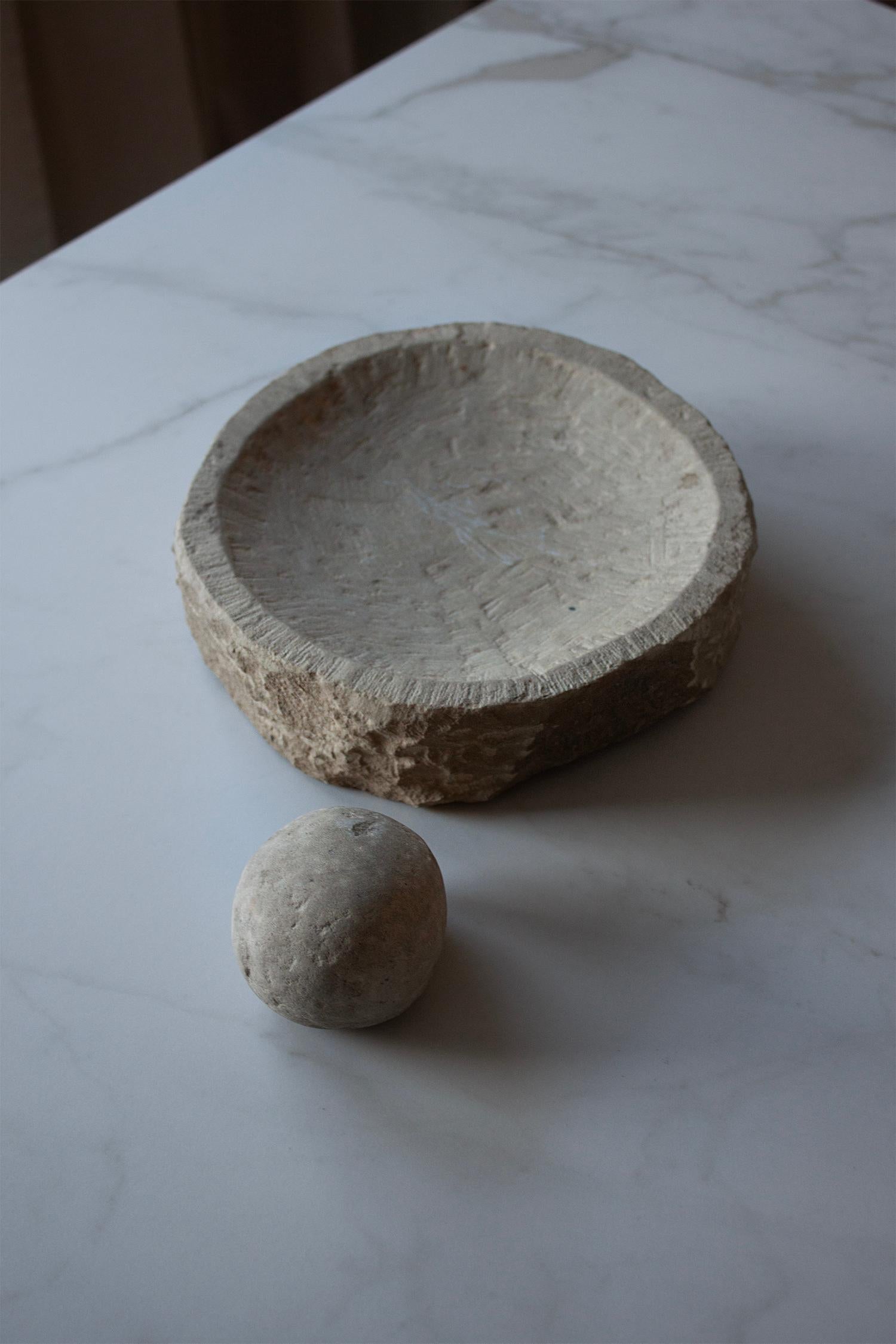 Primitive Bolivian Hand Carved Stone Grinder 2