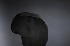 Primitive Brass Table Lamp, Signed by Lukasz Friedrich