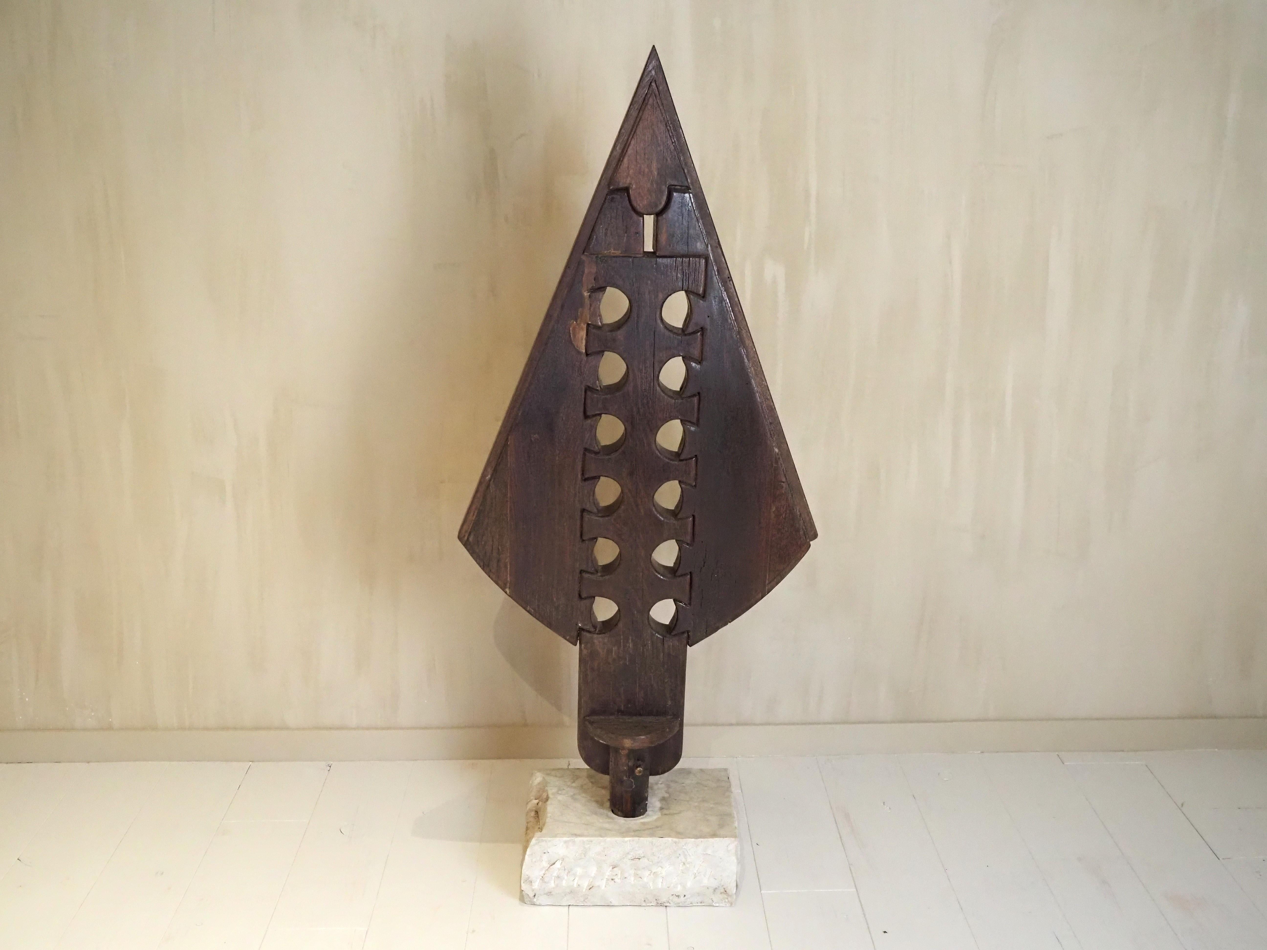 Scultura primitiva brut di Luciano Bertolotto, 1997 in vendita 6