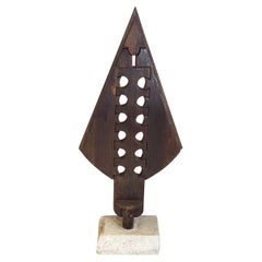 Escultura brut primitivo de Luciano Bertolotto, 1997