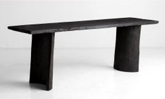 Primitive Burnt Chestnut Console, Spain circa 1800