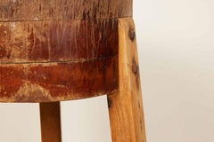 Primitive Butcher Block Table, Frace