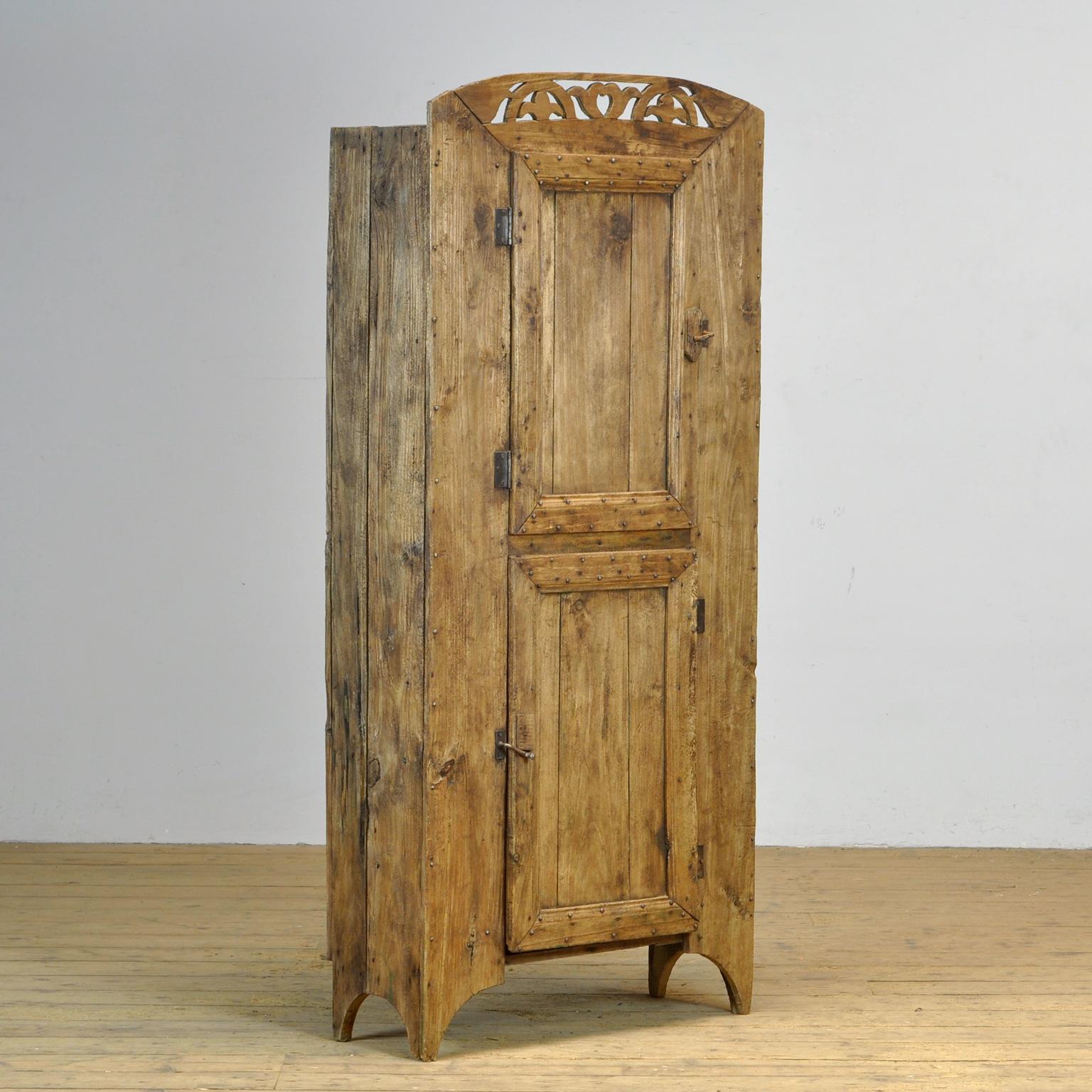 Rustic Primitive Cabinet, 1850’s For Sale
