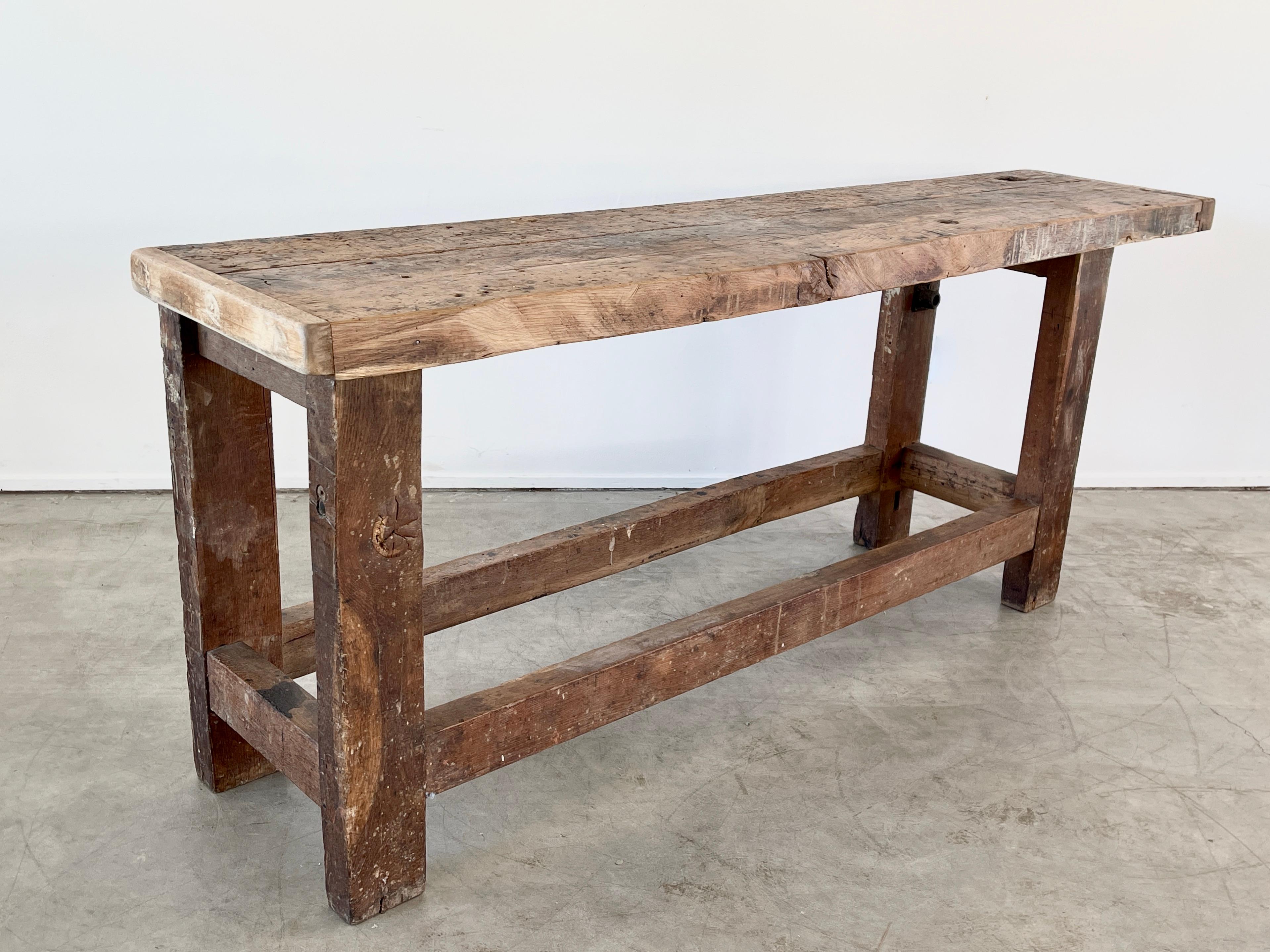 Rustic Carpenter Console 6