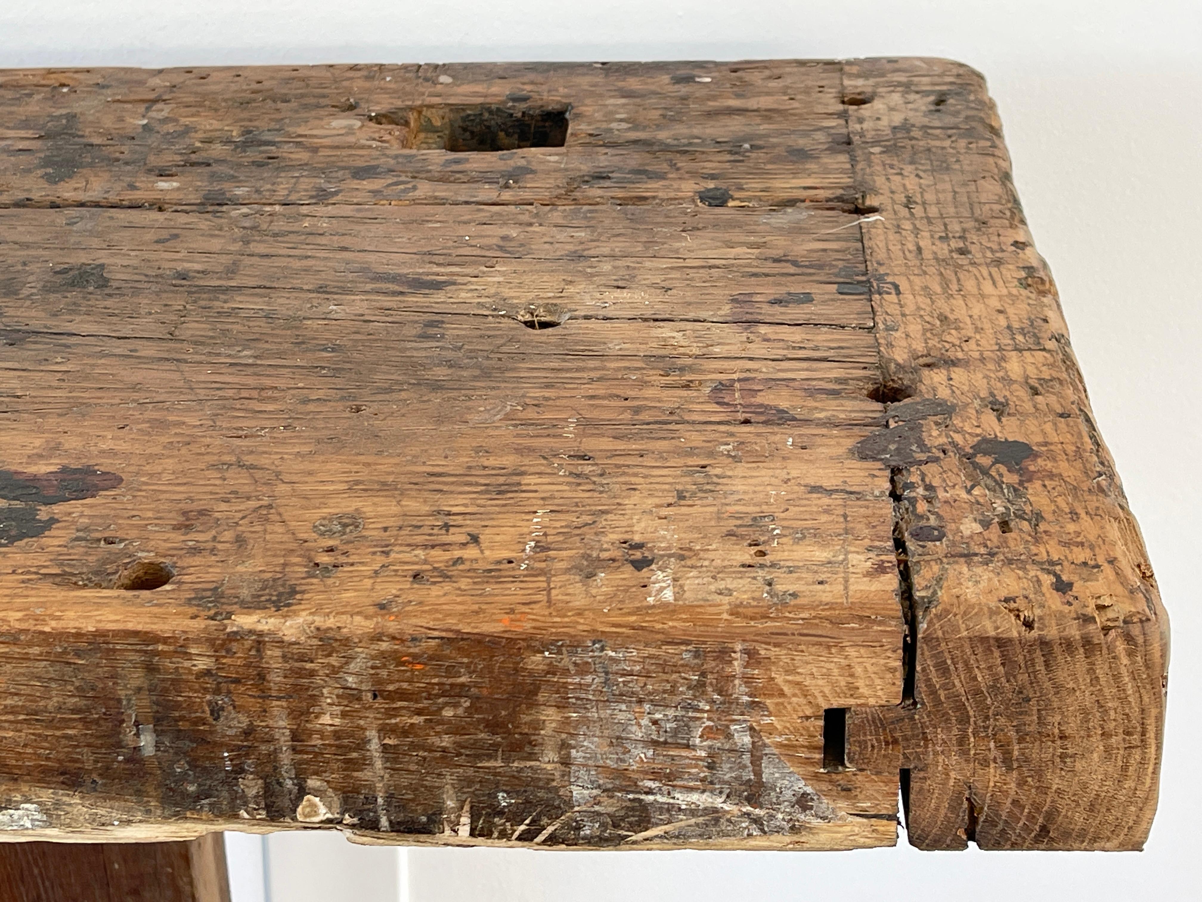 Rustic Carpenter Console 8