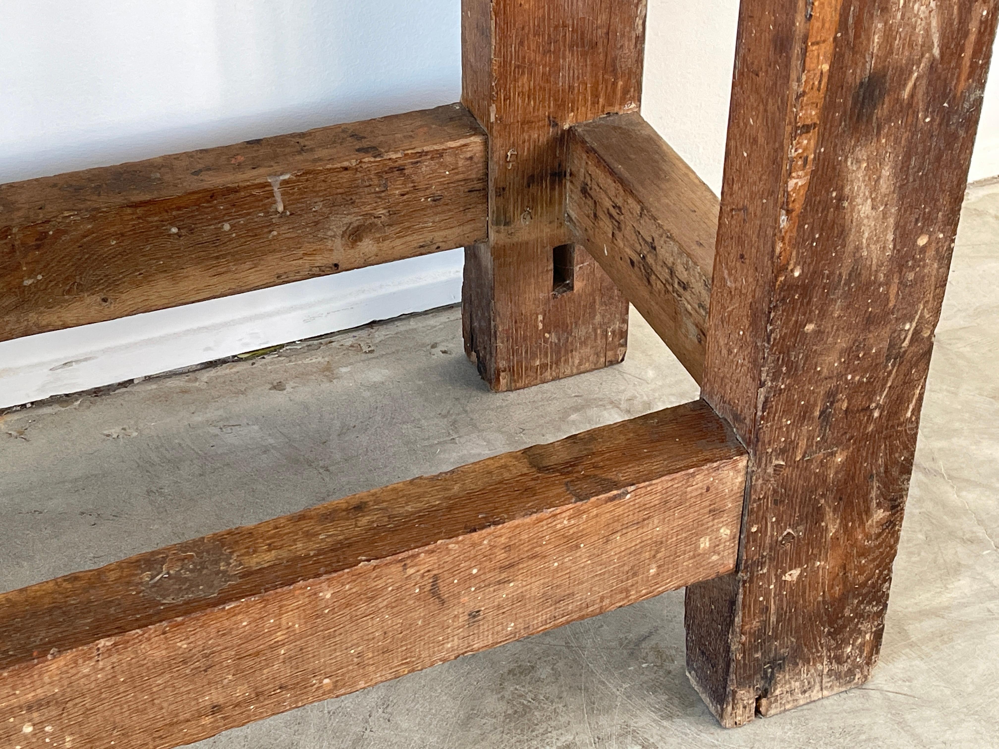 Rustic Carpenter Console 9