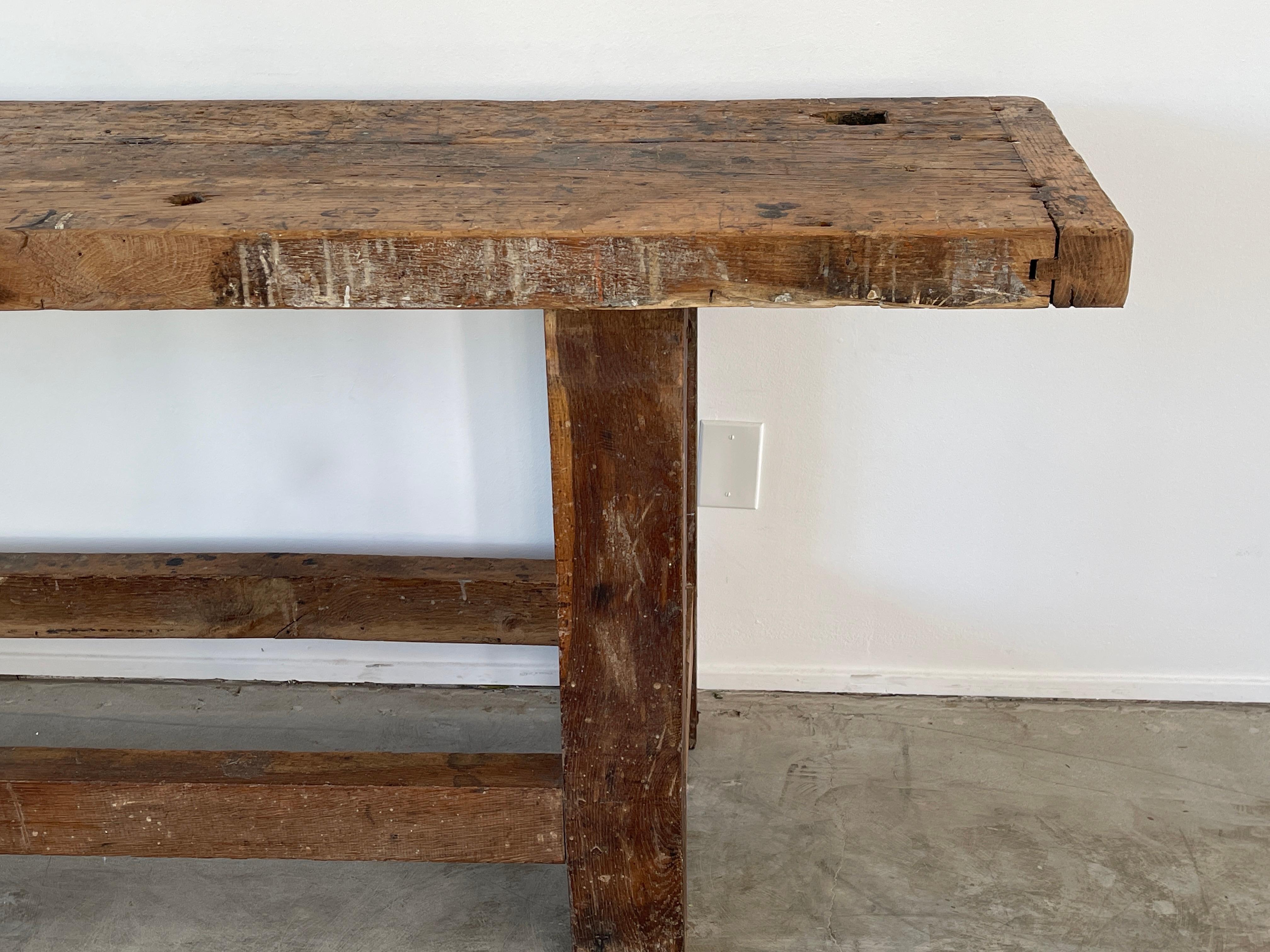 Rustic Carpenter Console 3