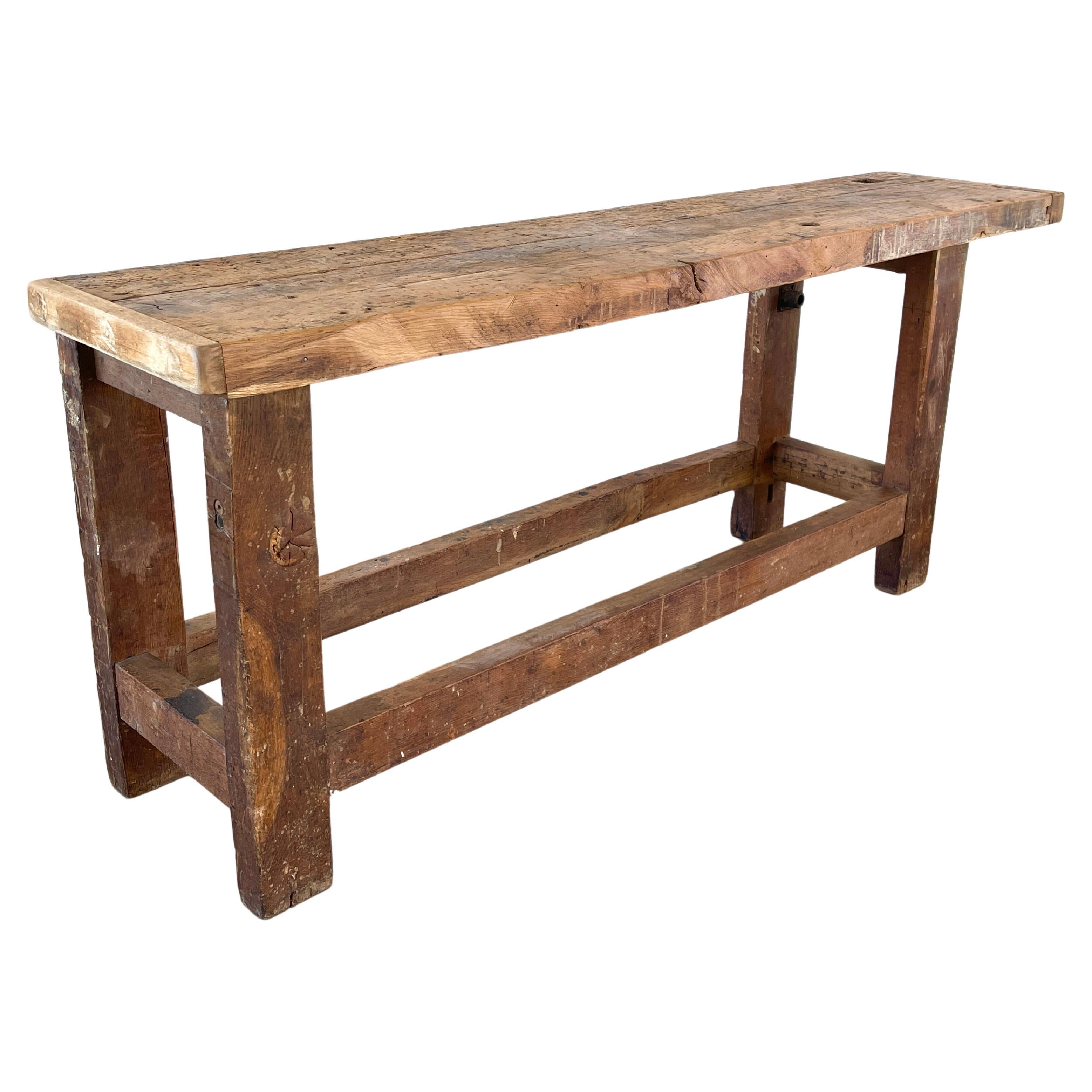 Rustic Carpenter Console