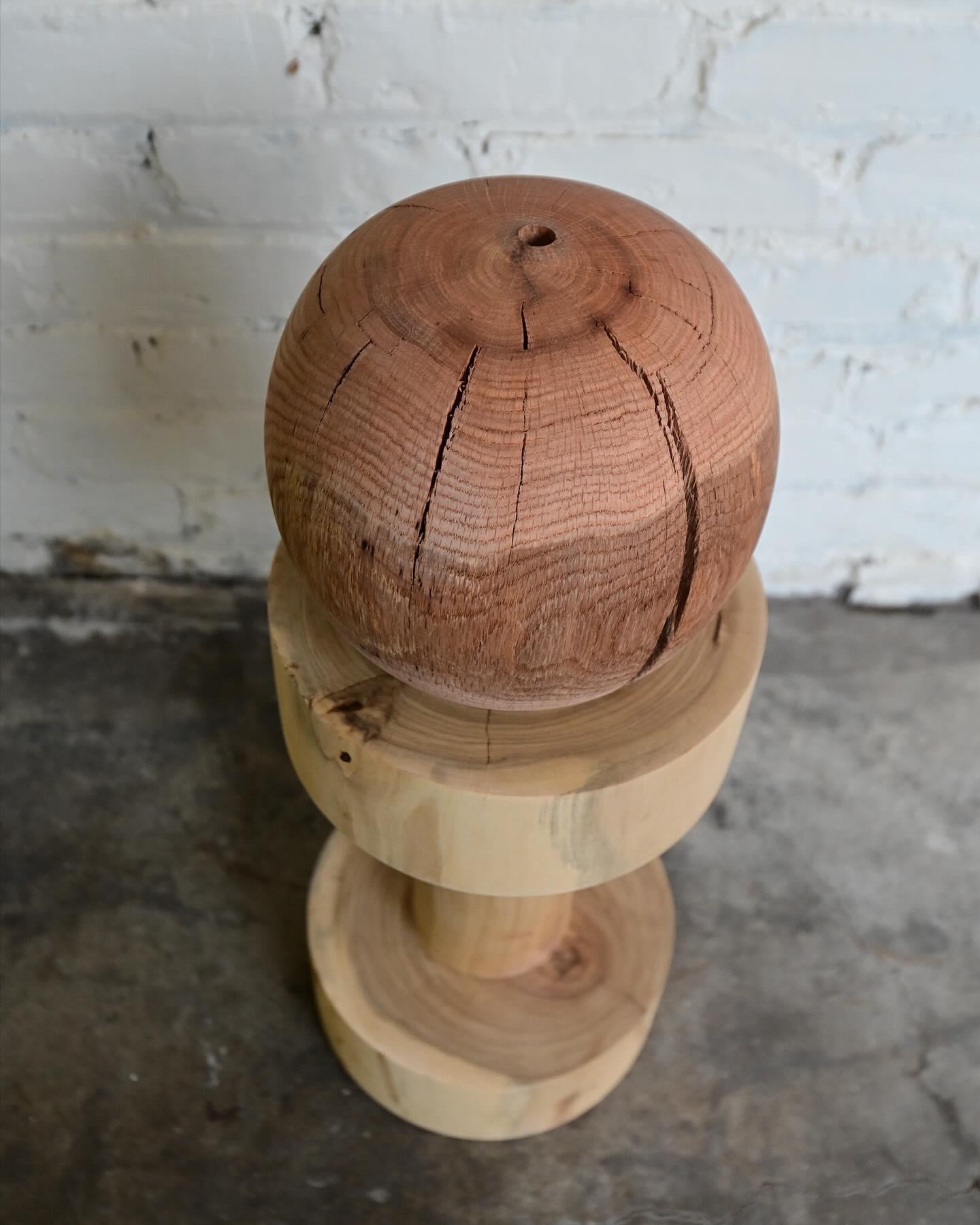 Primitive Carved End Table For Sale 3