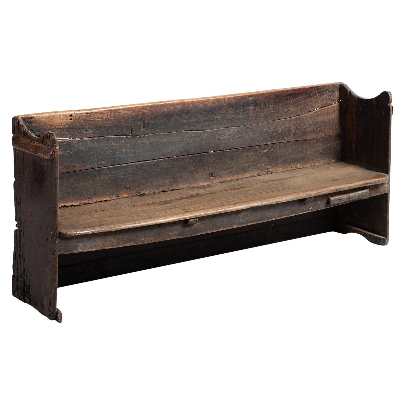 Primitive Catalan Bench