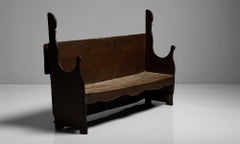 Rustic Catalan Bench, Spain, Circa 1750